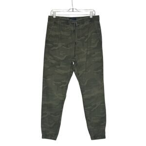 Aeropostale camo pull on jogger pants size Medium